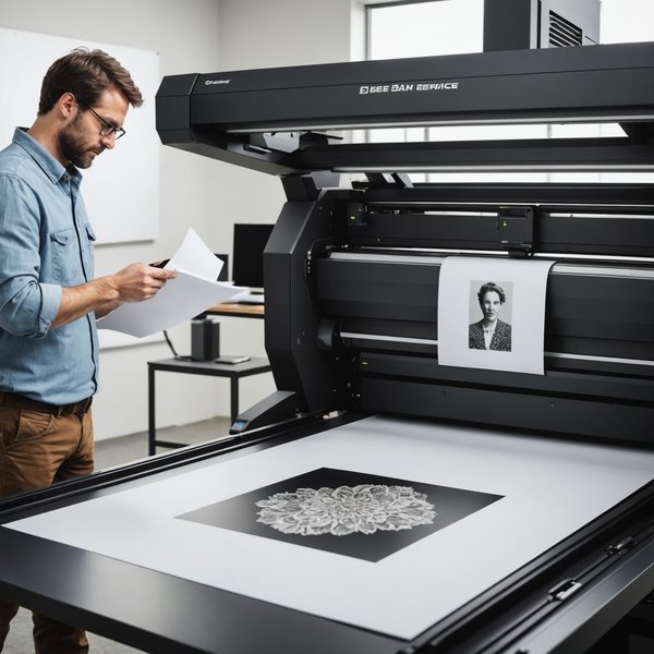 Services de scanner grand format pour artistes et professionnels