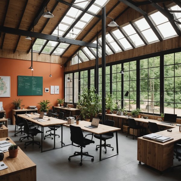 Espaces de travail dans la région lyonnaise: découvrons bel air camp